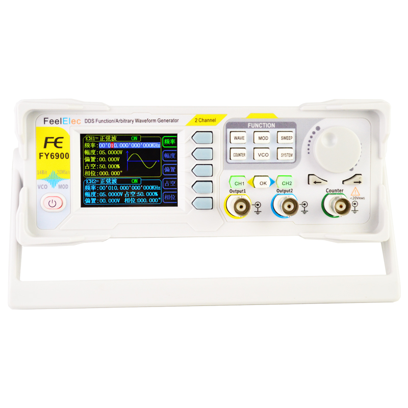 KKmoon FY6900-60M Function Sig - Dual Channel Arbitrary Waveform Function Generator 60Mhz review and price